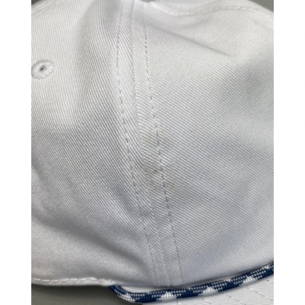 Birddogs White Rope Hat Snapback Cotton Twill Embroidered Bird Logo Cap Men